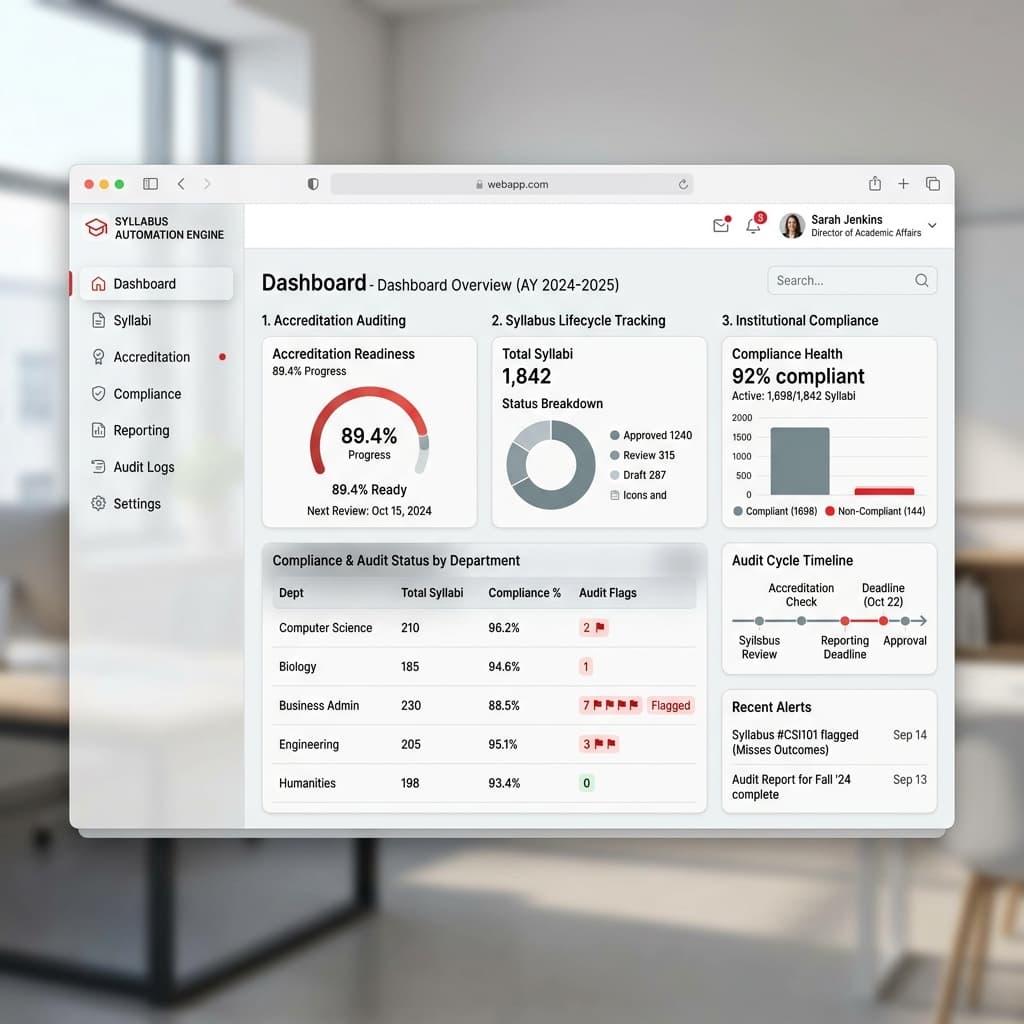 Syllabus Automation Engine